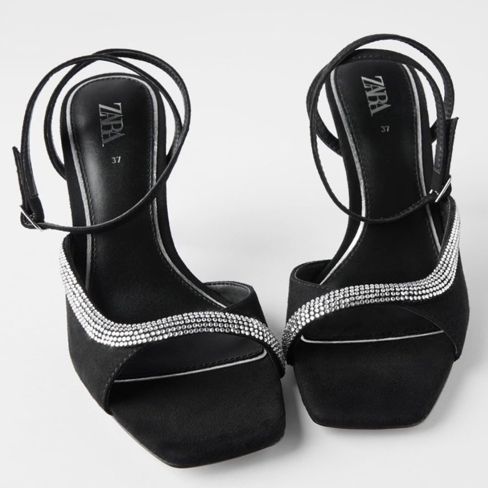 ZARA size 7.5 evening shoes